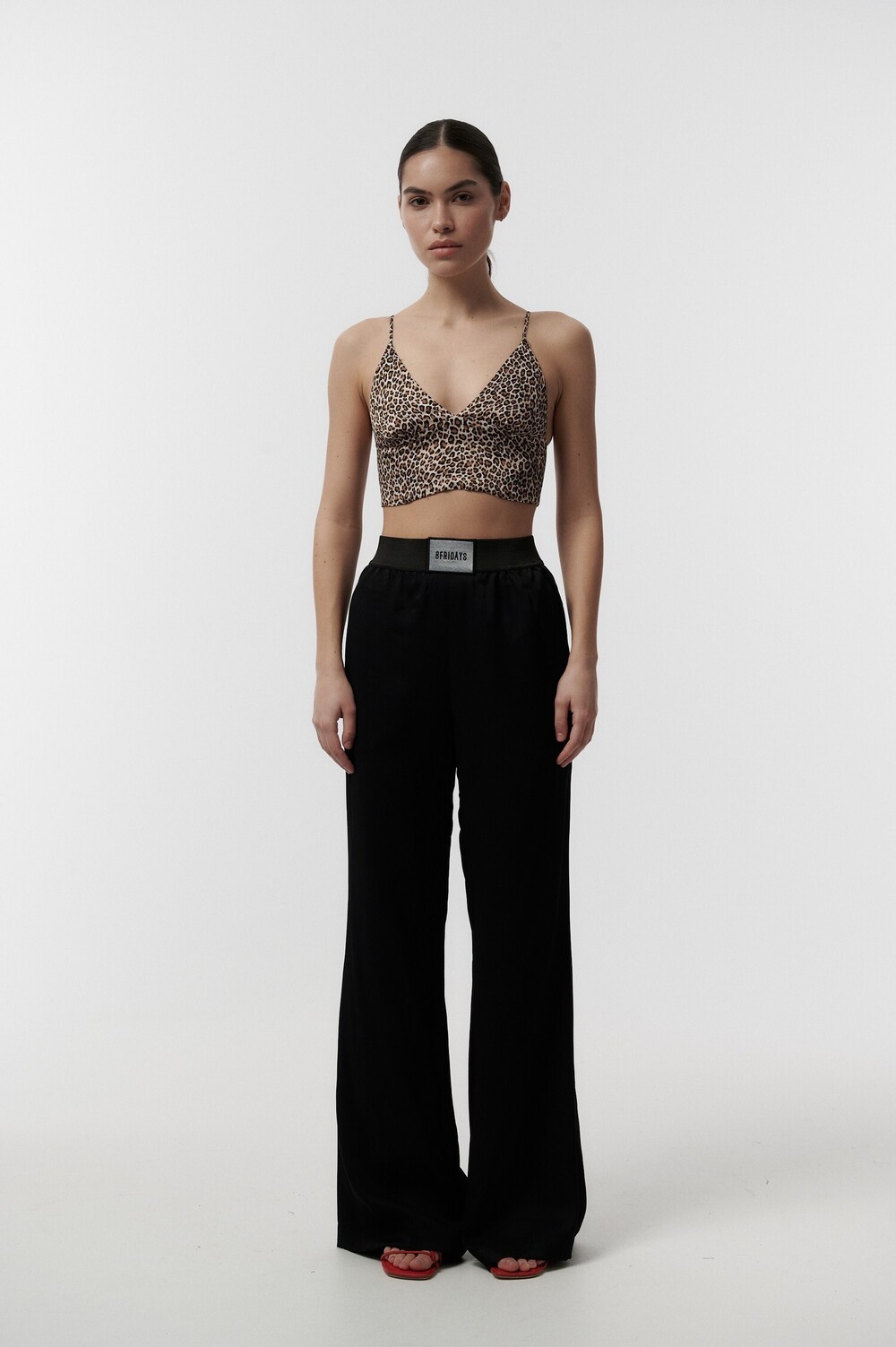 Italian viscose trousers